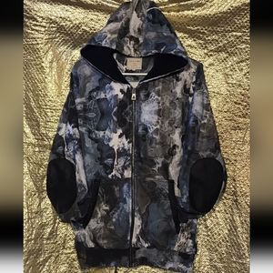 ELEVENPARIS Iconic Life is a Joke Zip Up Hoodie Size S